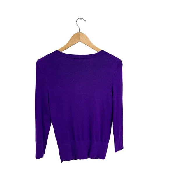 Express Design Studio women's light cardigan purple size S - Picture 9 of 9